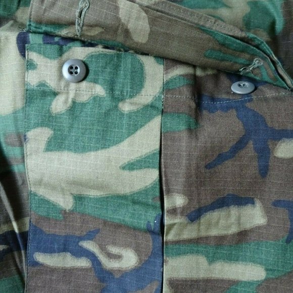 NEW 78' USMC Military Trouser RDF RipStop ERDL Hot Weather Camo Pants Med Reg - Picture 11 of 12
